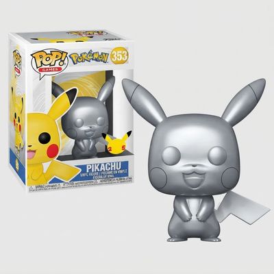 Funko Pop! Pokémon: Pikachu (Silver) #353.