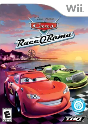 THQ Disney/Pixar Cars Race-O-Rama - Nintendo Wii - Game + Case for Nintendo Wii (2009) in Very Good condition, NTSC-U release.