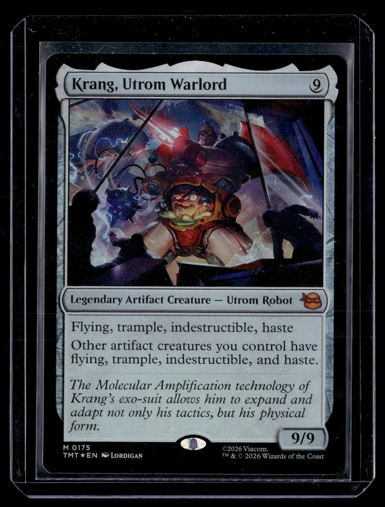 Krang, Utrom Warlord #175 - Teenage Mutant Ninja Turtles - Mythic Rare - Magic: The Gathering Single - Near Mint