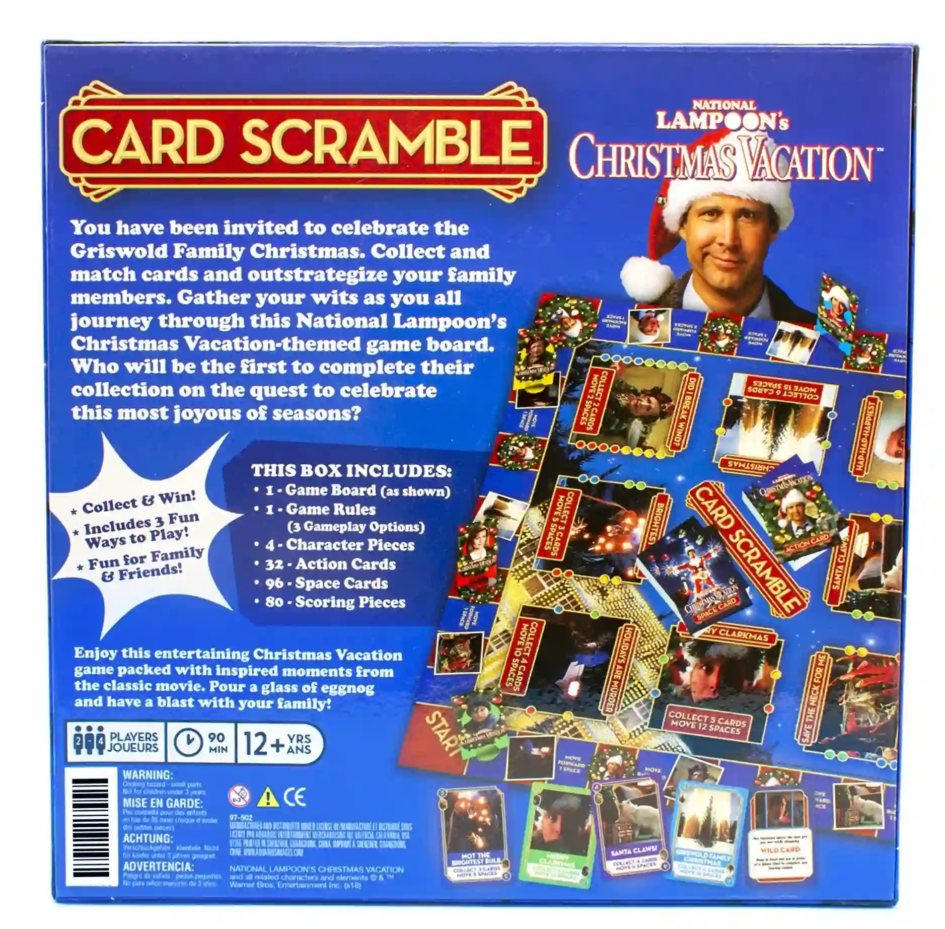 National Lampoon's Christmas Vacation: Card Scramble Board Game 3