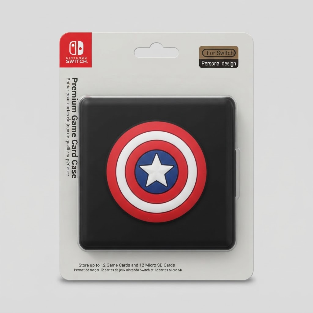 Premium Nintendo Switch Game & Micro SD Card Storage Case Memory Card 2