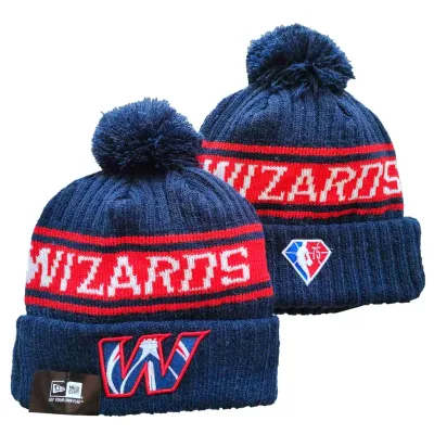 New Era New Era Washington Wizards NBA 75th Anniversary Pom Beanie - New with Tags (2026) in New with Tags condition.