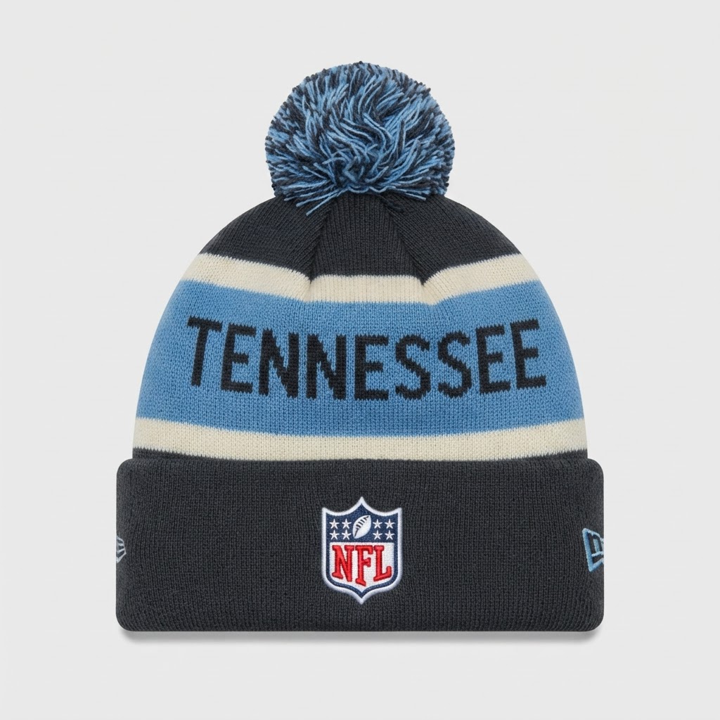 New Era Tennessee Titans NFL Pom Beanie - New with Tags 2