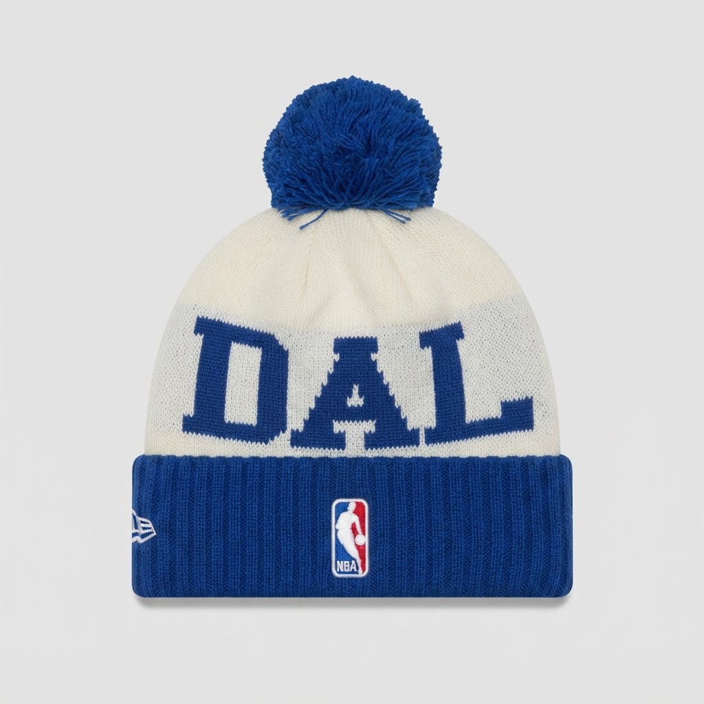 New Era Dallas Mavericks NBA Pom Beanie - New with Tags 2