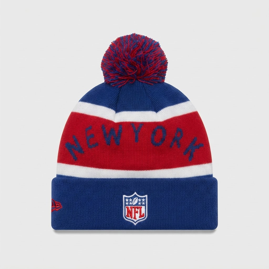 New Era New York Giants NFL Pom Beanie - New with Tags 2