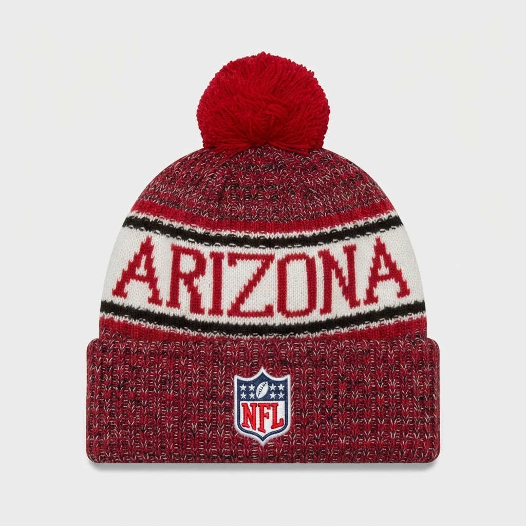 New Era Arizona Cardinals NFL Pom Beanie - New with Tags 2