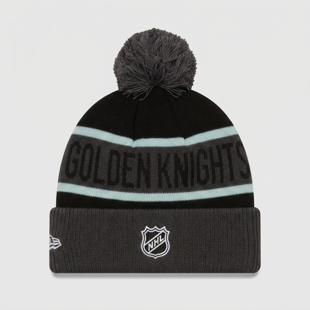 New Era Vegas Golden Knights NHL Pom Beanie - New with Tags 2