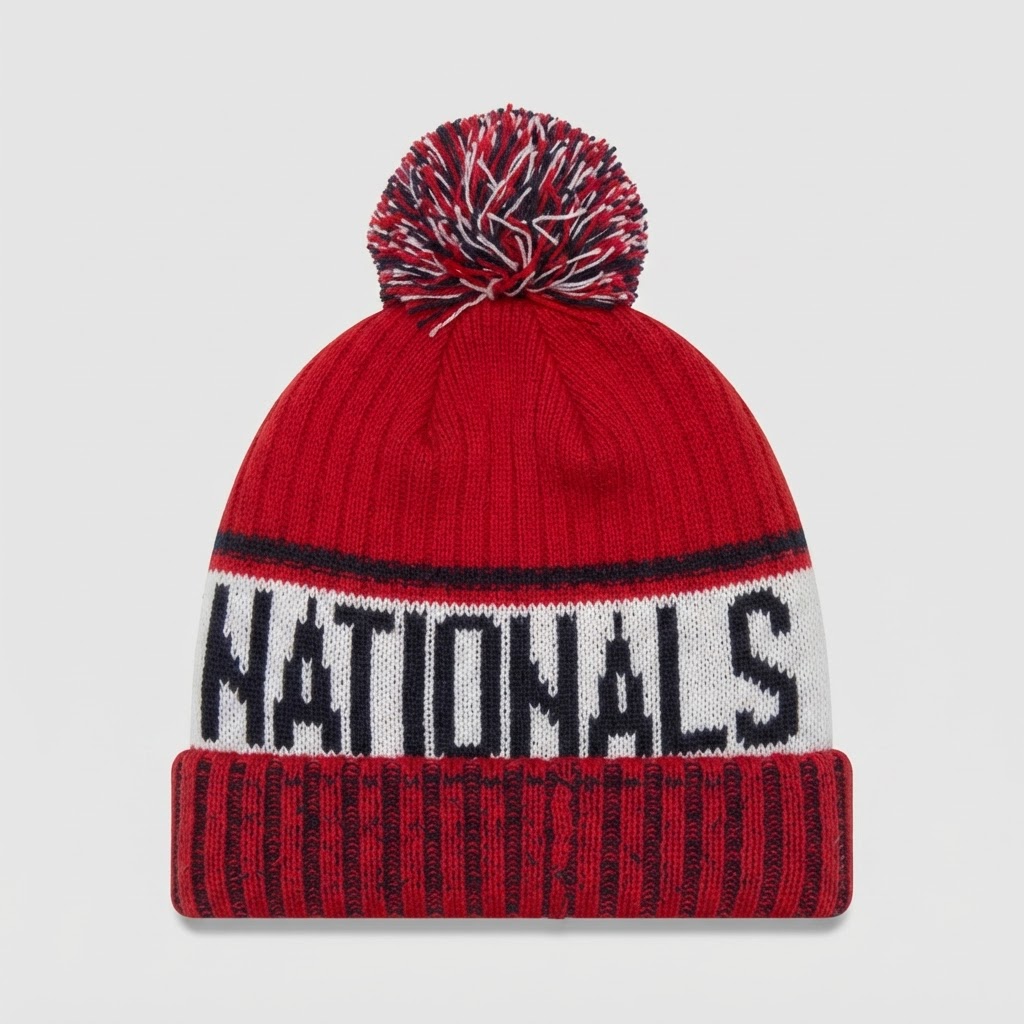 New Era Washington Nationals MLB Pom Beanie - New with Tags 2
