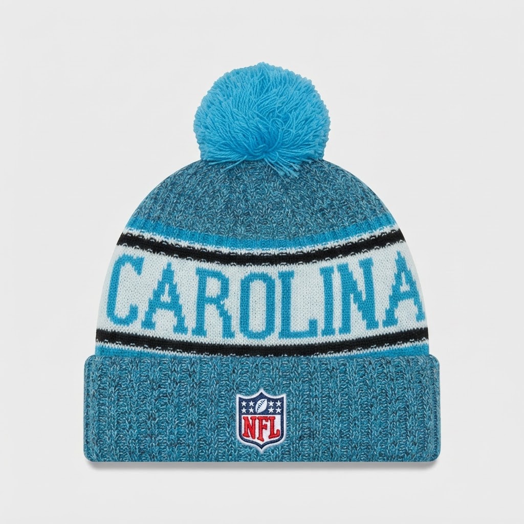 New Era Carolina Panthers NFL Pom Beanie - New with Tags 2