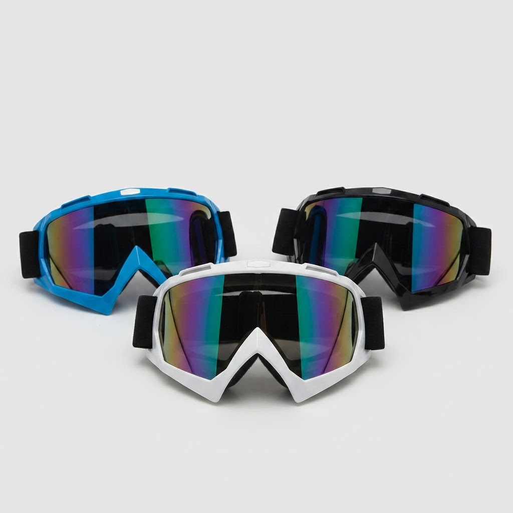 Performance Winter Sports Goggles - Anti-Fog UV400 Mirrored Lens
