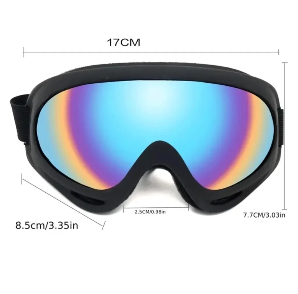 Pro-Series Ski & Snowboard Goggles - Mirrored UV400 Anti-Fog 6