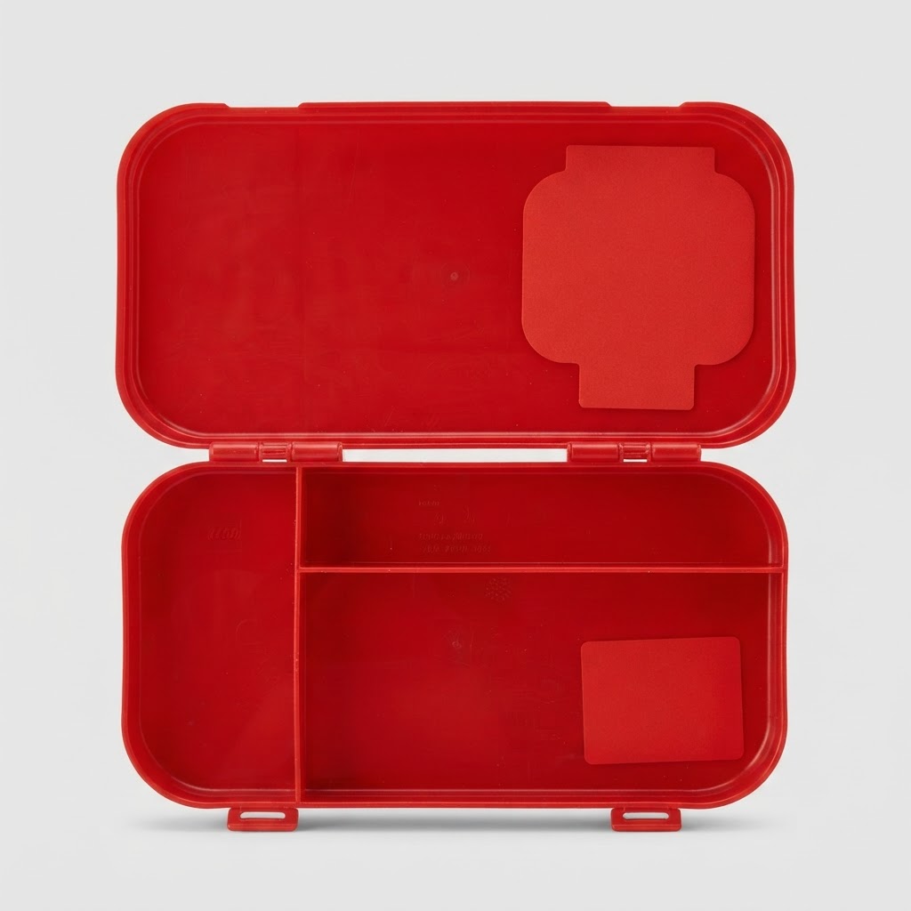LEGO Minifigure Storage Case – Red 2