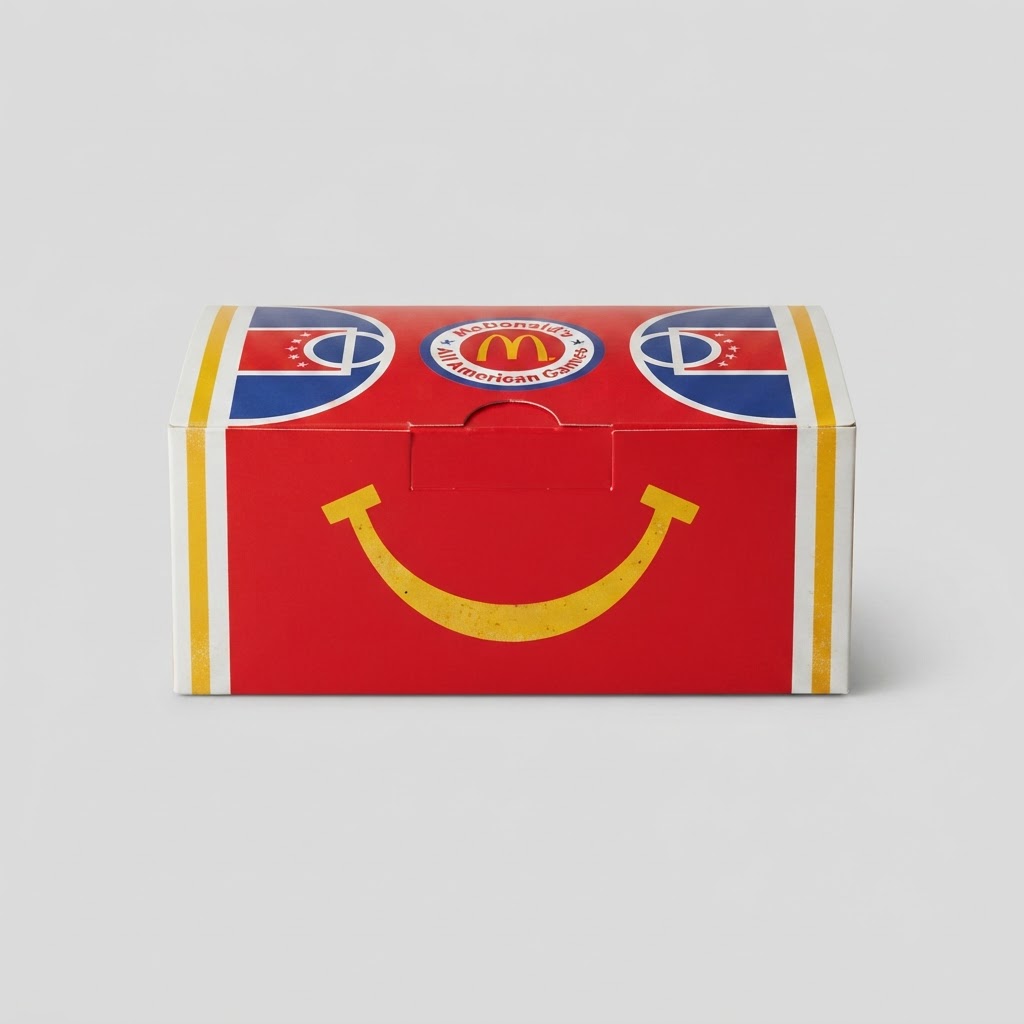 McDonald’s All American Games Crocs Keychain Happy Meal Box 2