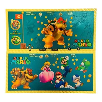 Bowser Super Mario World Collectible Card – Individual or Full Bundle