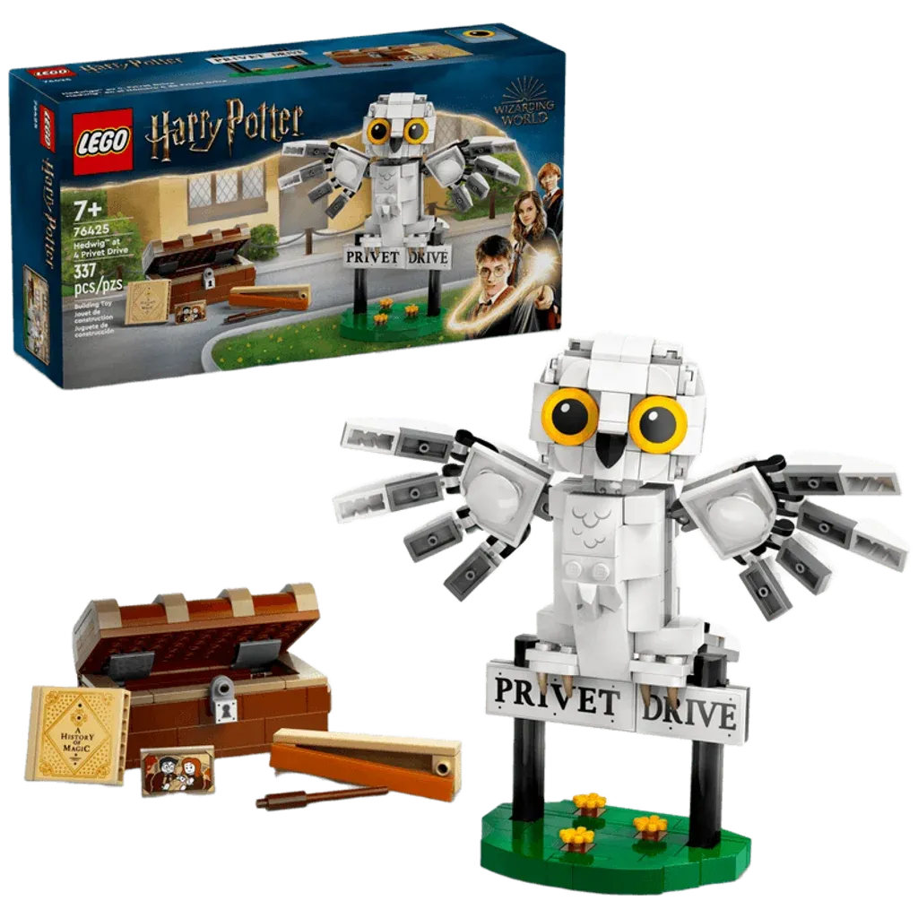 LEGO LEGO Harry Potter Hedwig at 4 Privet Drive (76425) - 337 Pieces in New in Package condition.