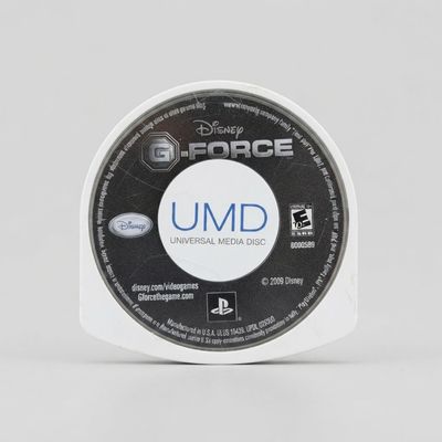 Disney G-Force PSP Game Disc Front