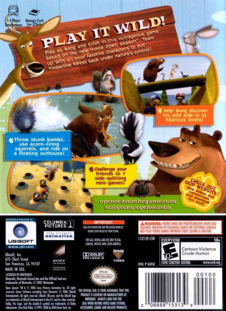 Open Season - GameCube - Complete In Box 3