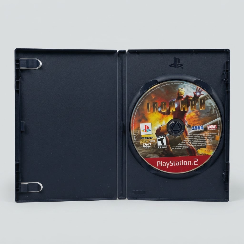 Iron Man - PlayStation 2 - GREATEST HITS - Game + Case 4