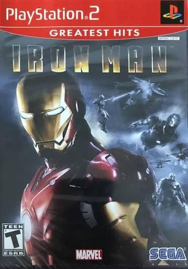 Iron Man - PlayStation 2 - GREATEST HITS - Game + Case