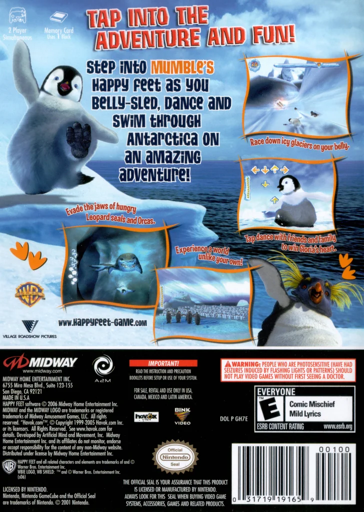 Happy Feet - GameCube - Complete In Box 3