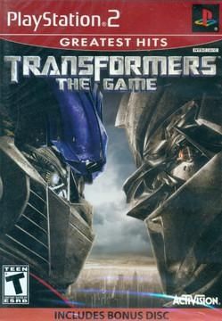 Transformers: The Game - PlayStation 2 - GREATEST HITS - Game + Case