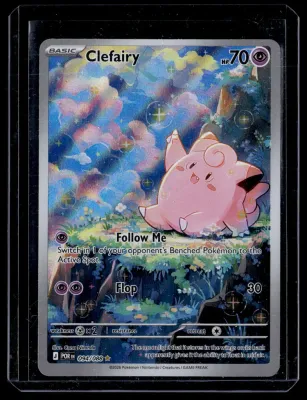 Front of Clefairy #094/88 from Perfect Order, a Holo Illustration rare Pokémon trading card in Near Mint condition.