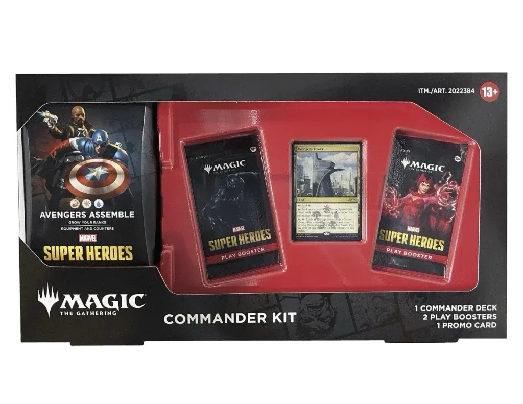 Wizards of the Coast Magic: The Gathering: Marvel Super Heroes Commander Kit - Avengers Assemble in New in Package condition.