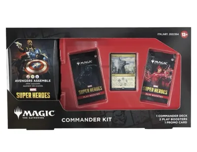 Wizards of the Coast Magic: The Gathering: Marvel Super Heroes Commander Kit - Avengers Assemble in New in Package condition.