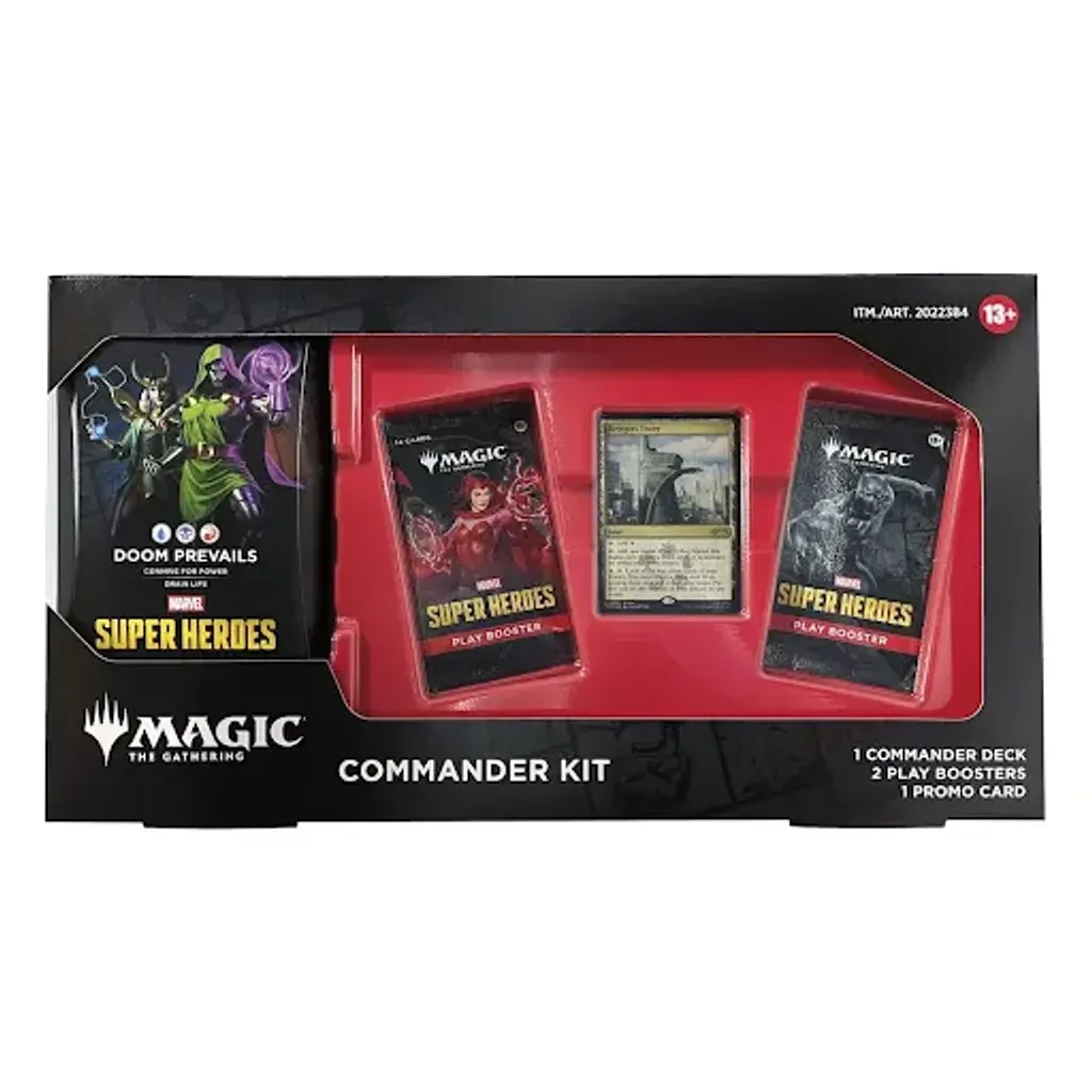 Wizards of the Coast Magic: The Gathering: Marvel Super Heroes Commander Kit - Doom Prevails in New in Package condition.