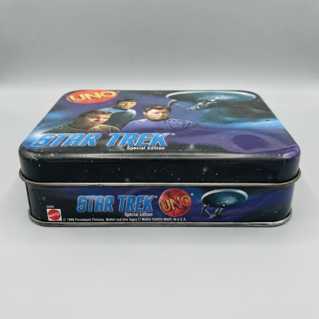 Star Trek Special Edition UNO Collector's Tin - 1999 Vintage Complete 2