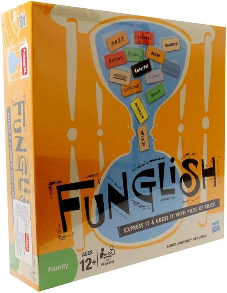 Hasbro Funglish Party Board Game by Hasbro - New Factory Sealed in New - Factory Sealed condition.