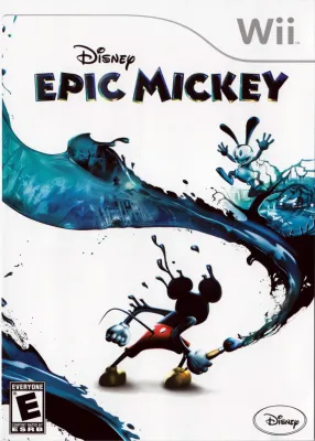 Front view of Disney Interactive Disney Epic Mickey - Nintendo Wii - Game Only for Nintendo Wii (2010) in Very Good condition.