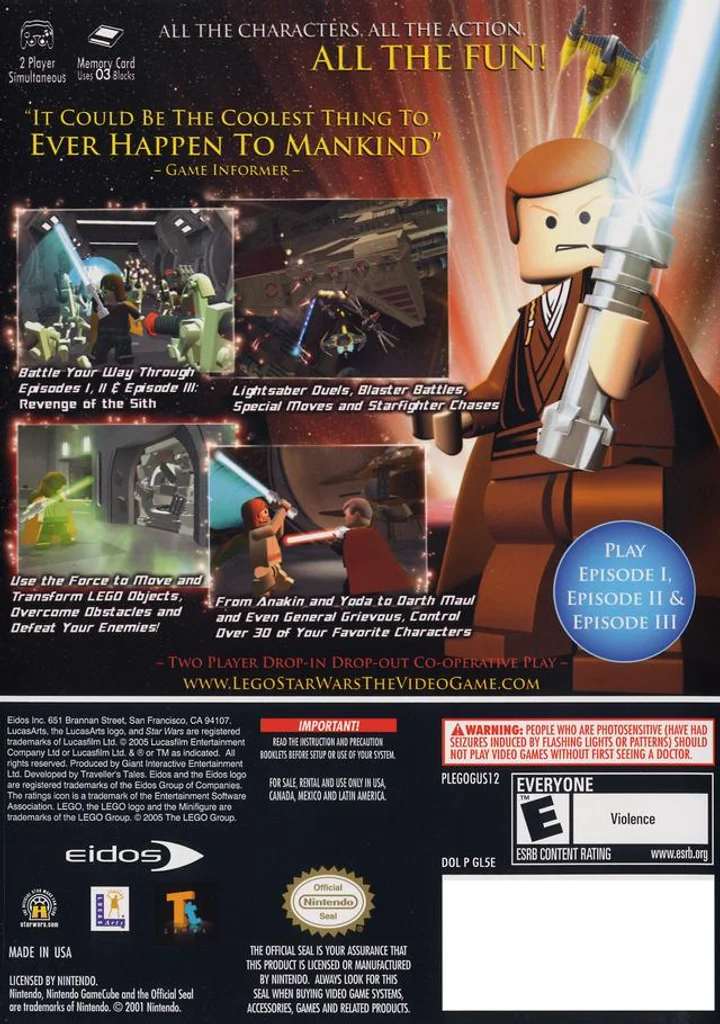 LEGO Star Wars: The Video Game - GameCube - Game Only 2