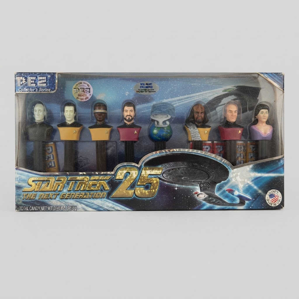 Star Trek: The Next Generation 25th Anniversary PEZ Set
