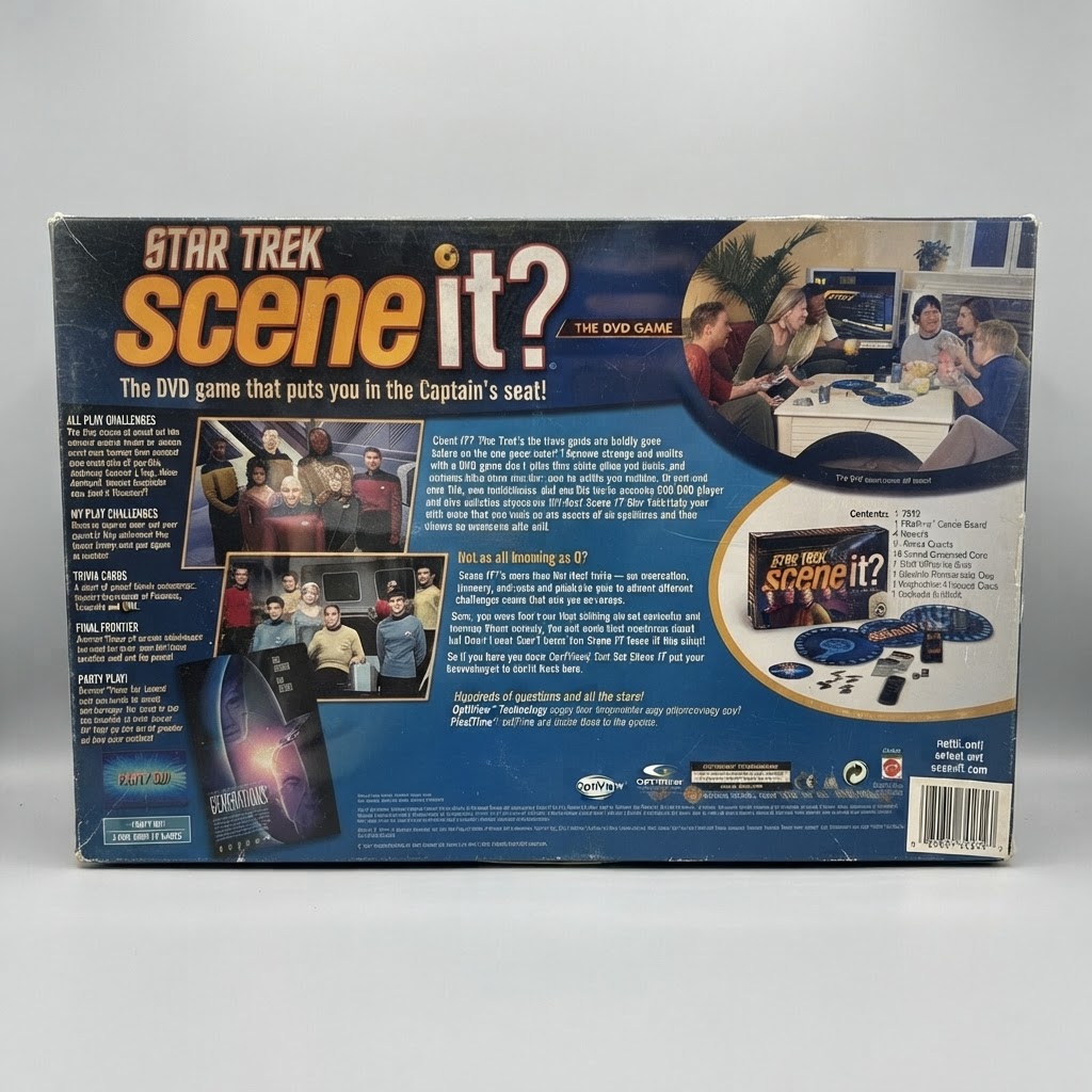 Star Trek Scene It? The DVD Game (The Next Generation) - New Sealed 4