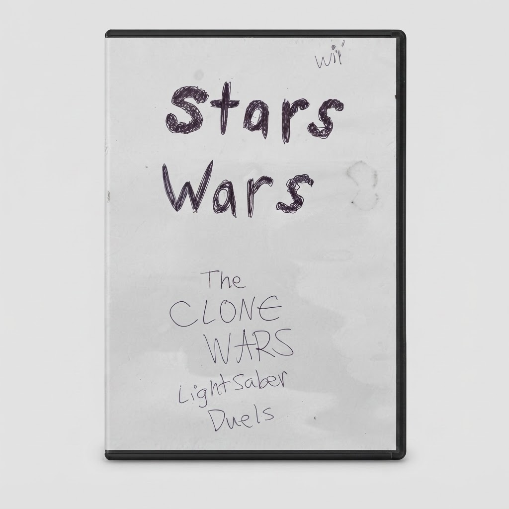Star Wars: The Clone Wars Lightsaber Duels - Nintendo Wii - Game + Case