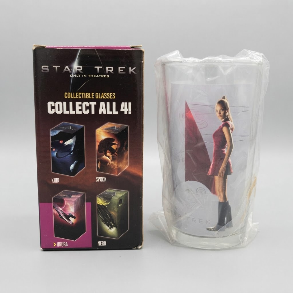 Kirk Star Trek (2009) Burger King Collector Glasses 5