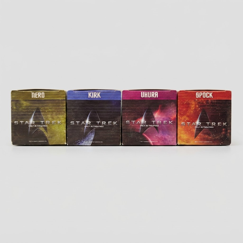 Kirk Star Trek (2009) Burger King Collector Glasses 6