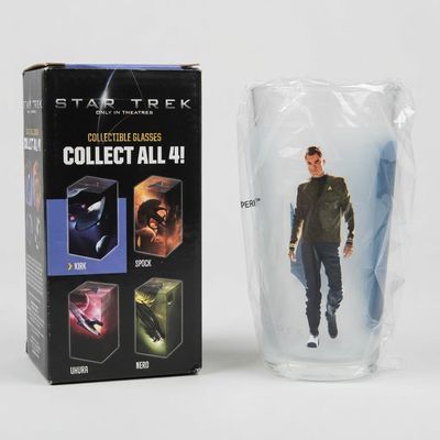 Kirk Star Trek (2009) Burger King Collector Glasses