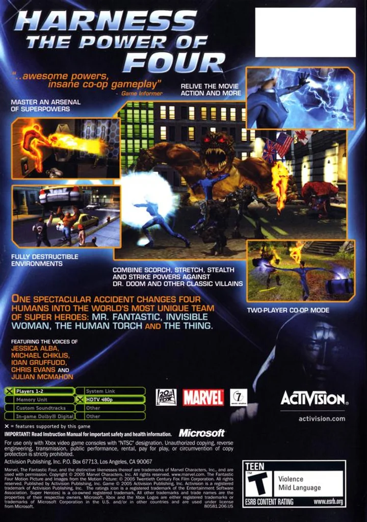 Fantastic 4 - Xbox - Complete In Box 3