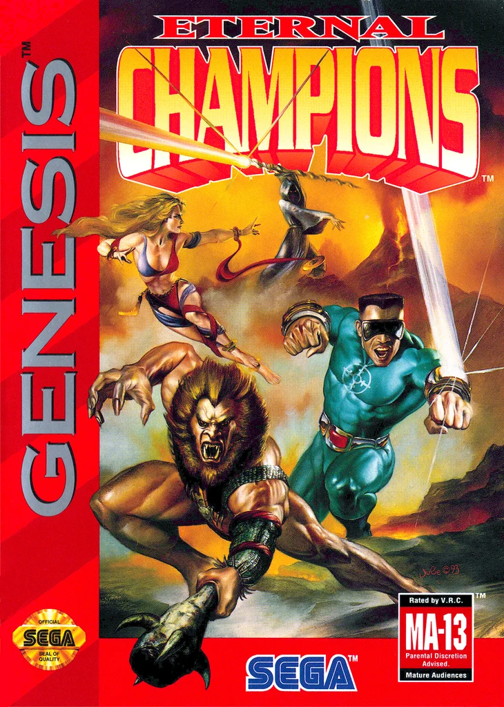Eternal Champions - Sega Genesis - Game Only 3
