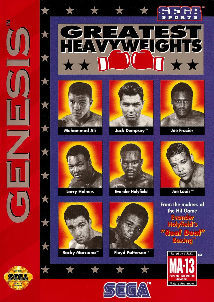 Greatest Heavyweights - Sega Genesis - Game Only 3