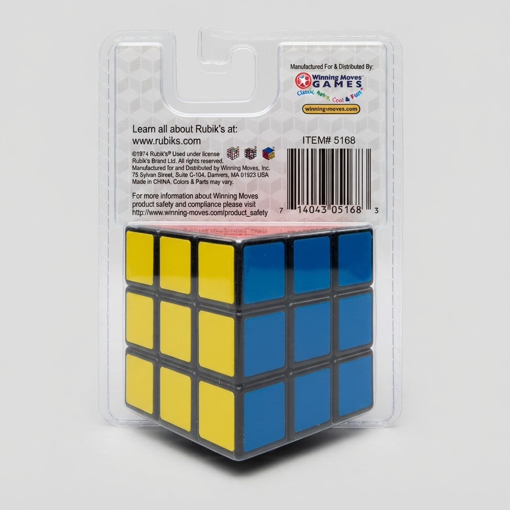 Official Rubik's Cube 3D Puzzle - New Sealed 2