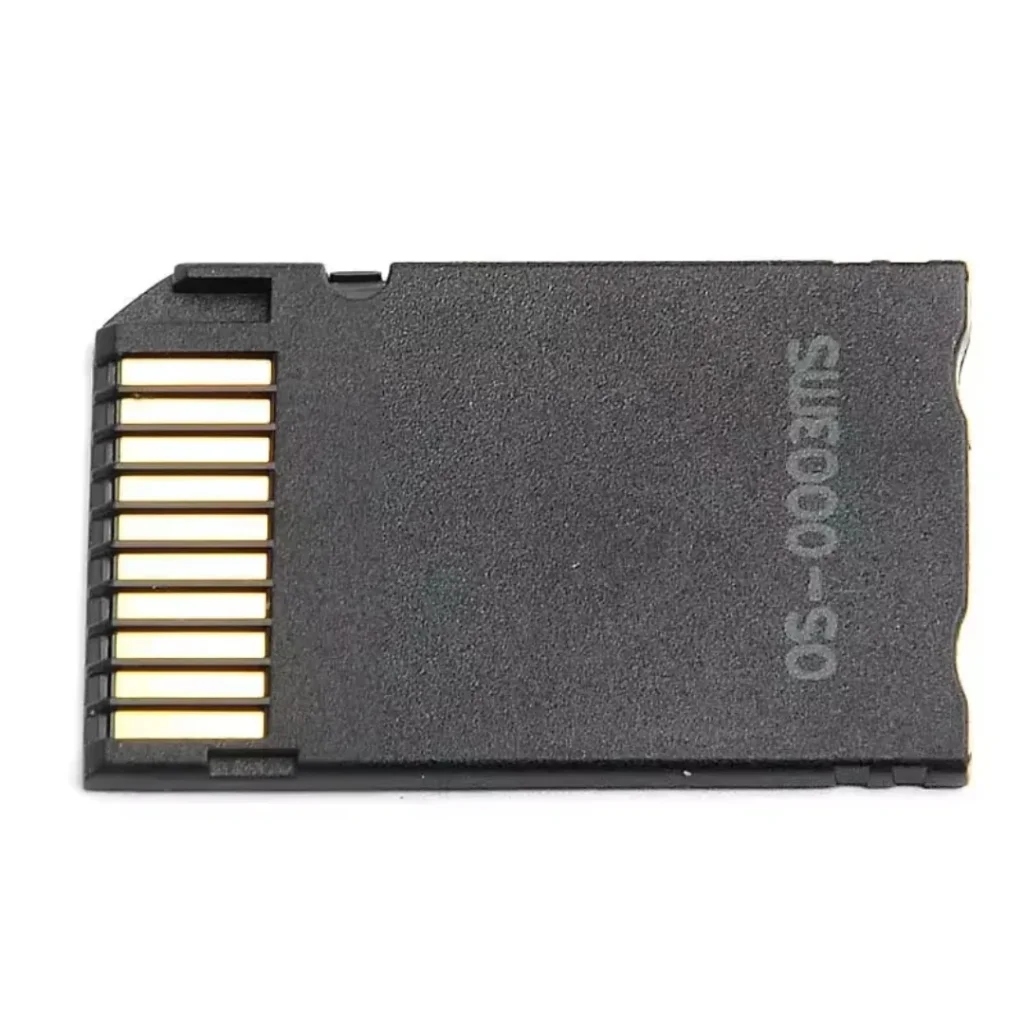 Memory Stick PRO Duo to MicroSD Card Adapter for PSP - New 2