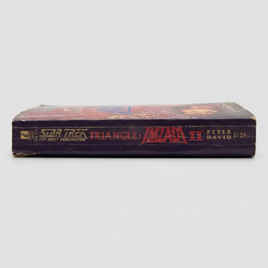 Star Trek: The Next Generation "Triangle: Imzadi II" - Vintage Paperback 3