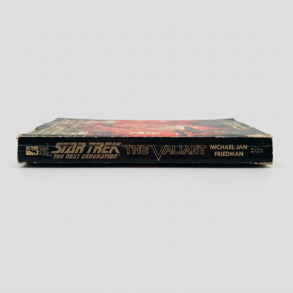Star Trek: The Next Generation "The Valiant" - Vintage Paperback 3