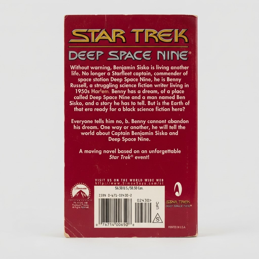 Star Trek: Deep Space Nine "Far Beyond the Stars" - Vintage Paperback 2