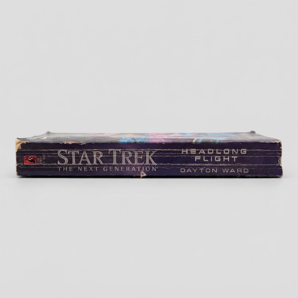 Star Trek: The Next Generation "Headlong Flight" - Vintage Paperback 3