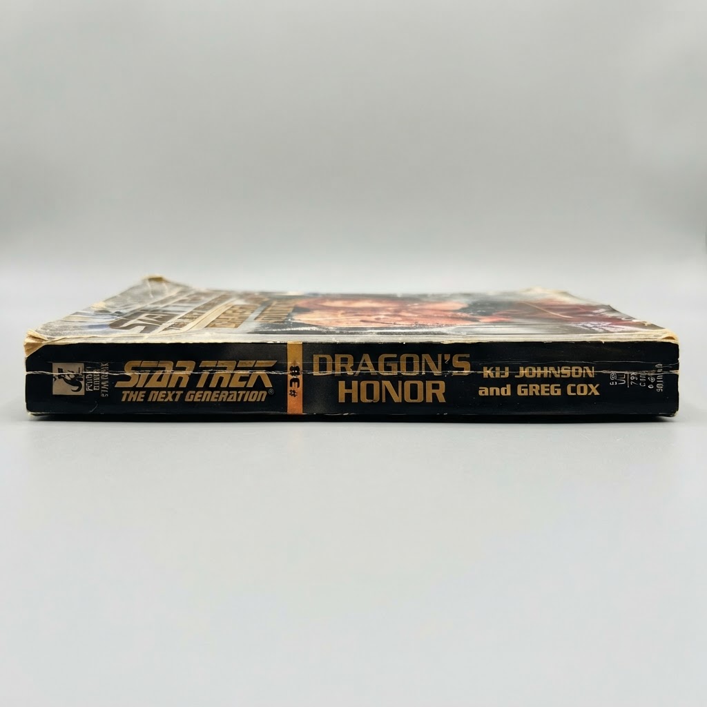 Star Trek: The Next Generation "Dragon's Honor" (#38) - Vintage Paperback 3