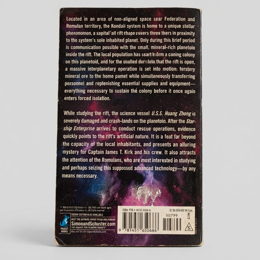 Star Trek: The Original Series "That Which Divides" - Vintage Paperback 2